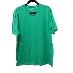 POLO RALPH LAUREN Shirt Mens ‎ Kelly Green Crewneck Size XL Preppy